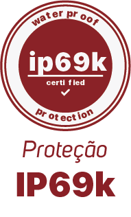 Proteção IP69K
