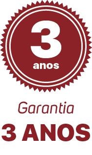 Garantia de 3 anos