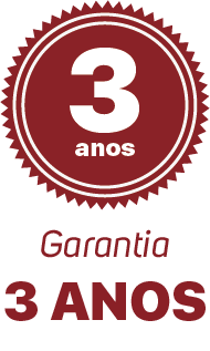 Garantia de 3 anos