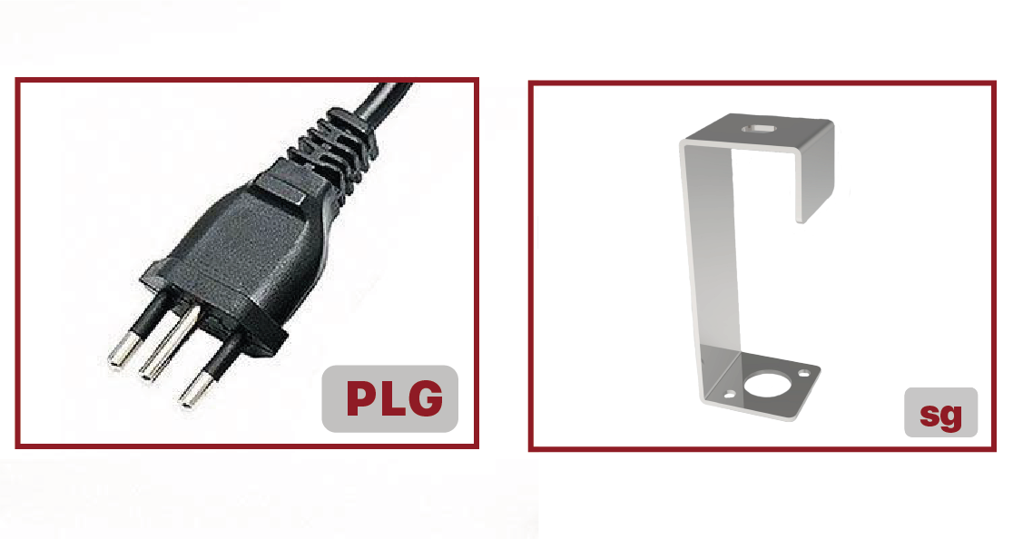 Acessórios: Plug 2P+T