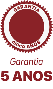 Garantia de 5 anos